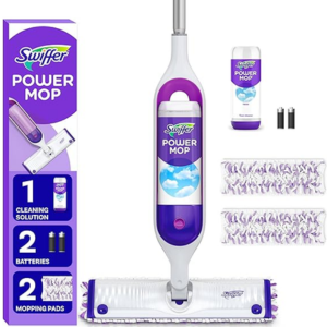 Swiffer PowerMop Kit w/Refills & Cleaning Solution